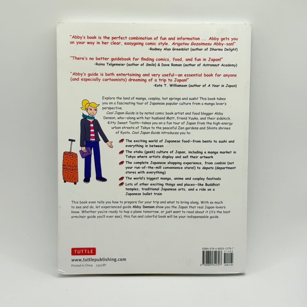 Cool japan guide by abby denson - print books what’s new printed media