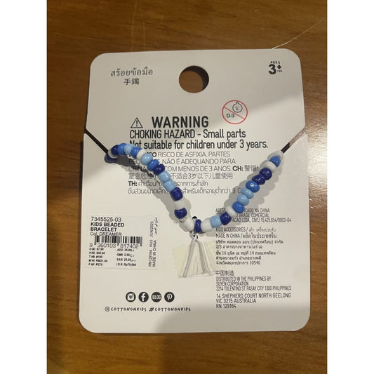 Cotton on kids beaded dreamer & love bracelets – brand new – as pictured - bracelets bracelet - jewelry fashion