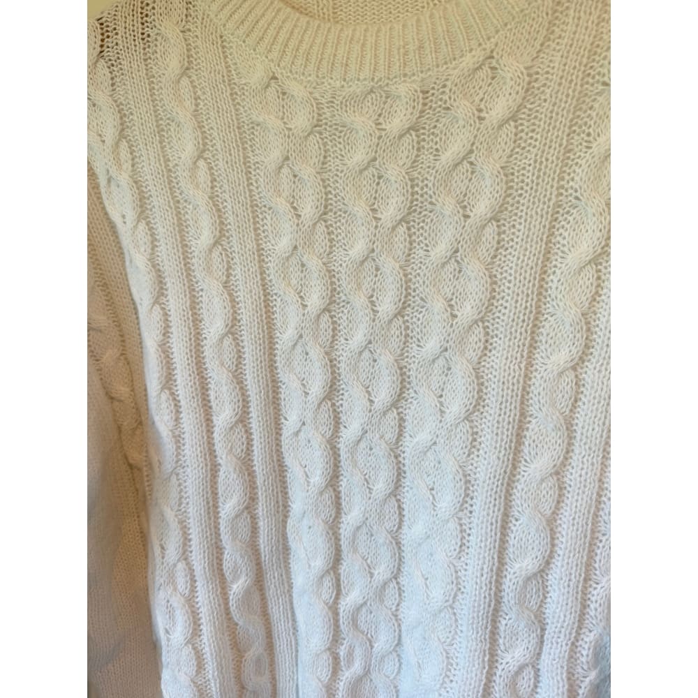 Shein size xl cable knit jumper - sweaters top women’s apparel
