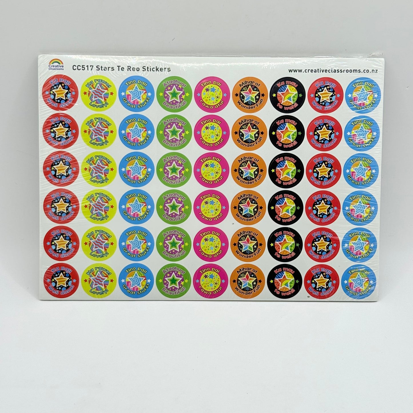 Creative classroomsreward sticker pack - motivational stickers for kids - stars sticker - stickers & sticker machines