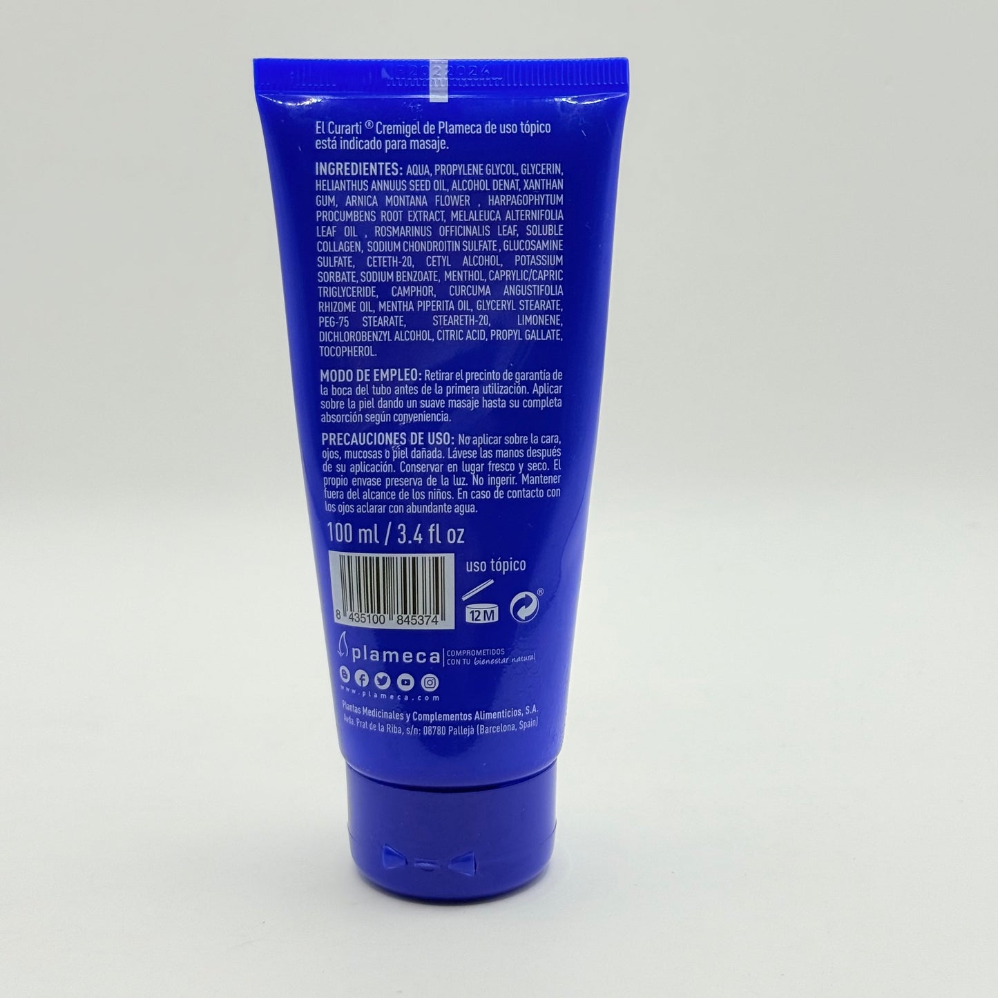 Curarti cremigel - 100 ml - heat rubs health and wellness