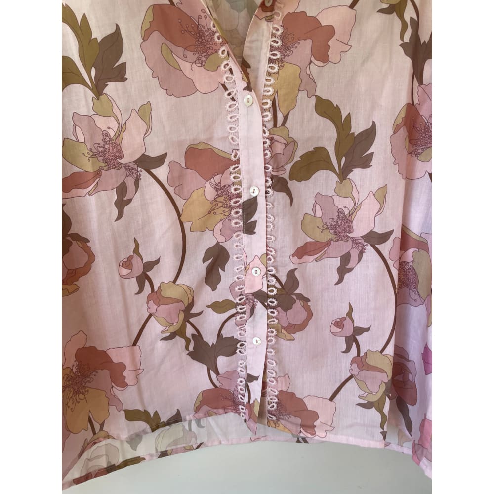 Floral blouse – size s – brand new cut label - shirts blouse - bnew label cut branded clothing - clothing & fashion