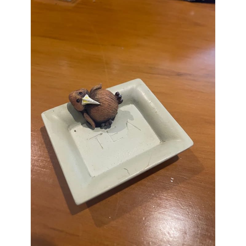 Kiwi tea bag / spoon rest - spoon rests home & living - kitchen & cooking - spoons home&living materials