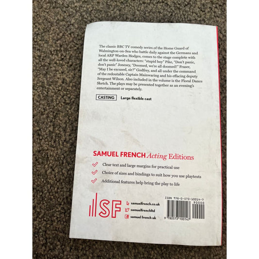 Dad’s army by jimmy perry and david croft - books condition: used printed media