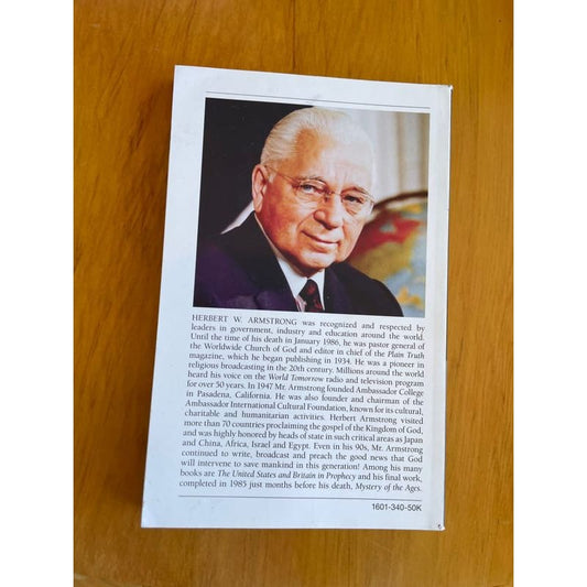 The incredible human potential - herbert w. Armstrong - print books book - condition: used - religion - spirituality