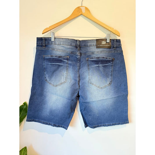 D’andijieshen size 40 men’s graphic denim shorts - denim shorts bottom women’s apparel