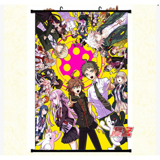 Anime 90x60cm wall scroll – danganronpa – 2 designs available - design 1 - posters anime - poster anime