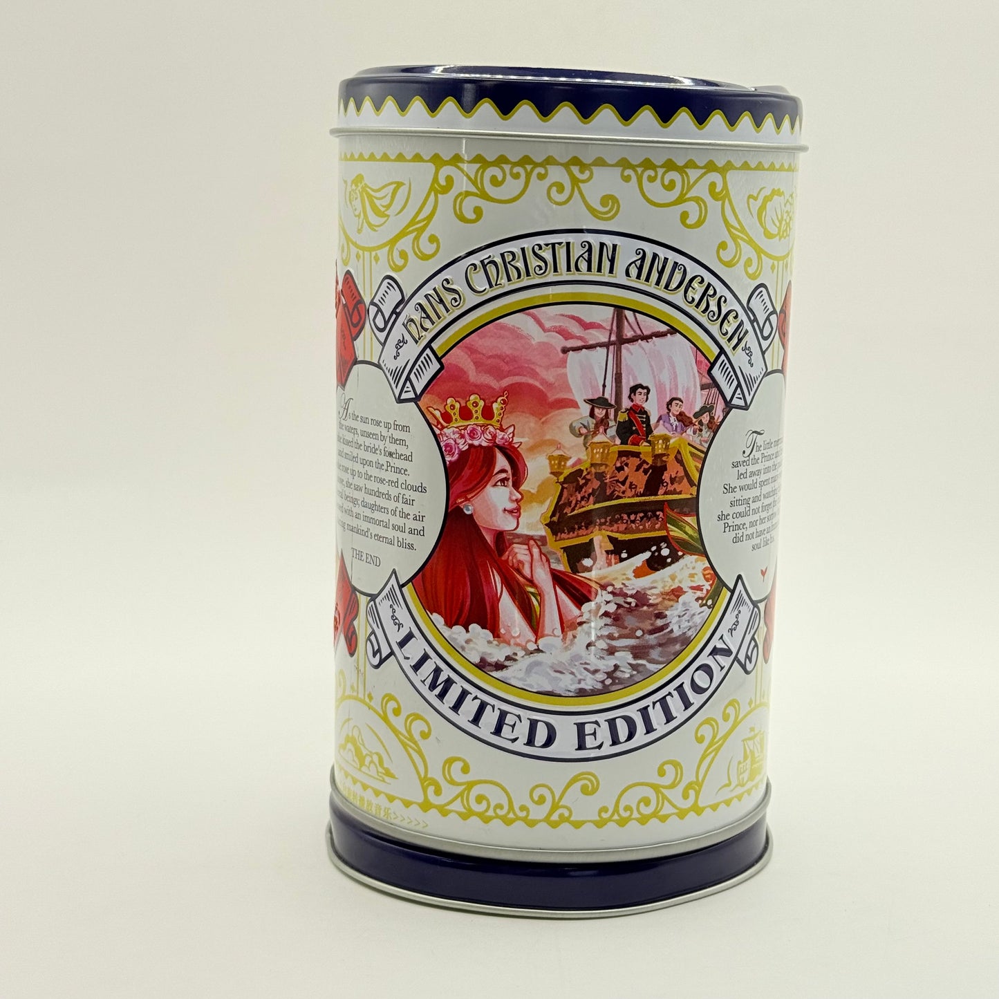 Danisa collectible music box tin and cookies - decorative jars home&living materials
