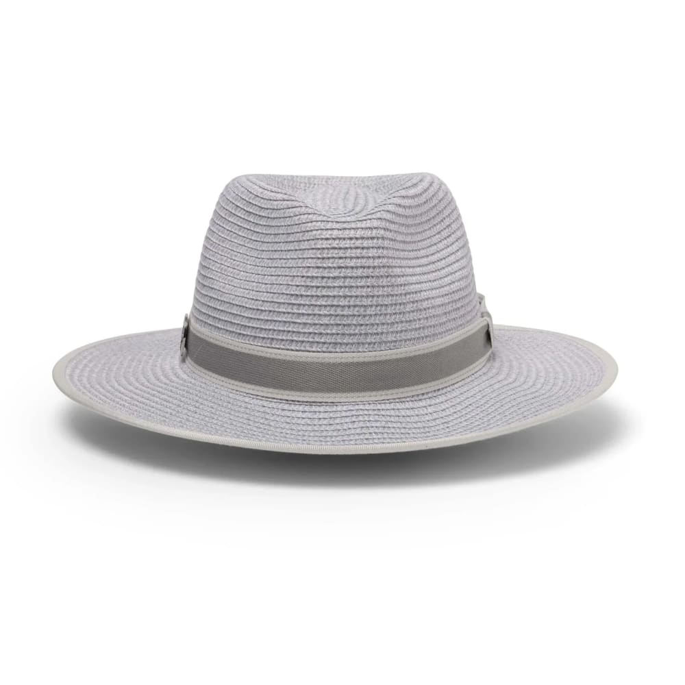 Deborah hutton canopy bay mixed grey coolum fedora hat silver mist rrp $135 - fedoras accessories women’s apparel
