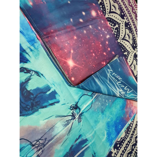 Kr magic galaxy lion tapestry - decorative tapestries home&living materials