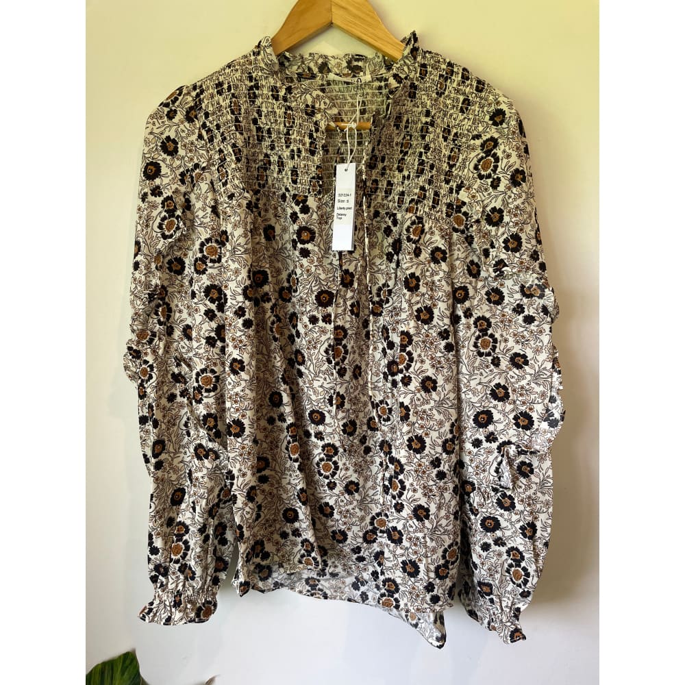 Et alia delaney top in liberty print – brand new – sizes xxs to l - xxs - blouses blouse - clothing & fashion