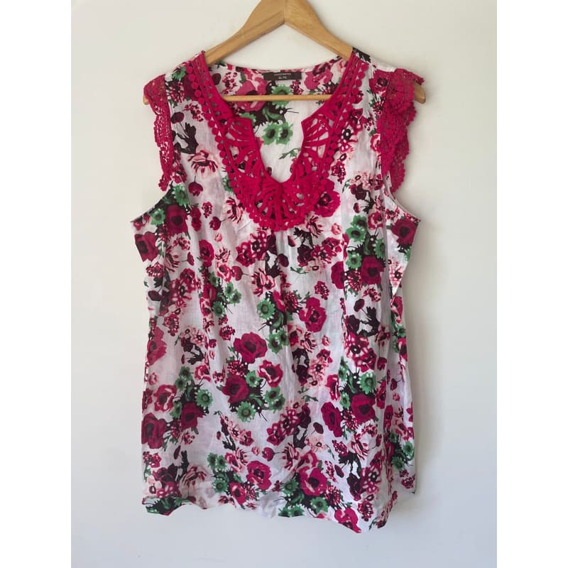Denver hayes size xl cotton top | lightweight & breezy for summer - blouses blouse - clothing & fashion - condition: