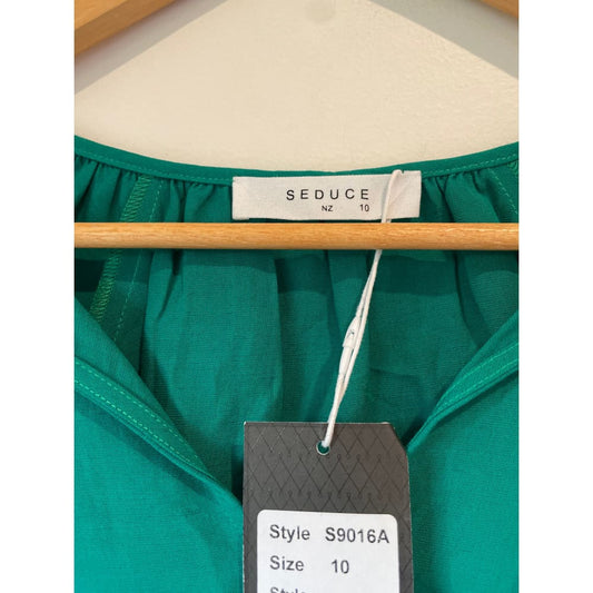 Seduce nz size 10 top (1x small pull) - clothing tops blouse - clothing & fashion - designer clearance - top women’s