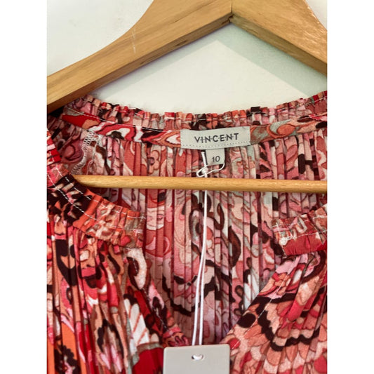 Vincent size 10 top - clothing tops blouse - clothing & fashion - designer clearance - top women’s apparel