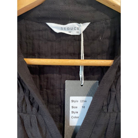 Seduce nz size 10 lace trim top - clothing tops blouse - clothing & fashion - designer clearance - top women’s apparel