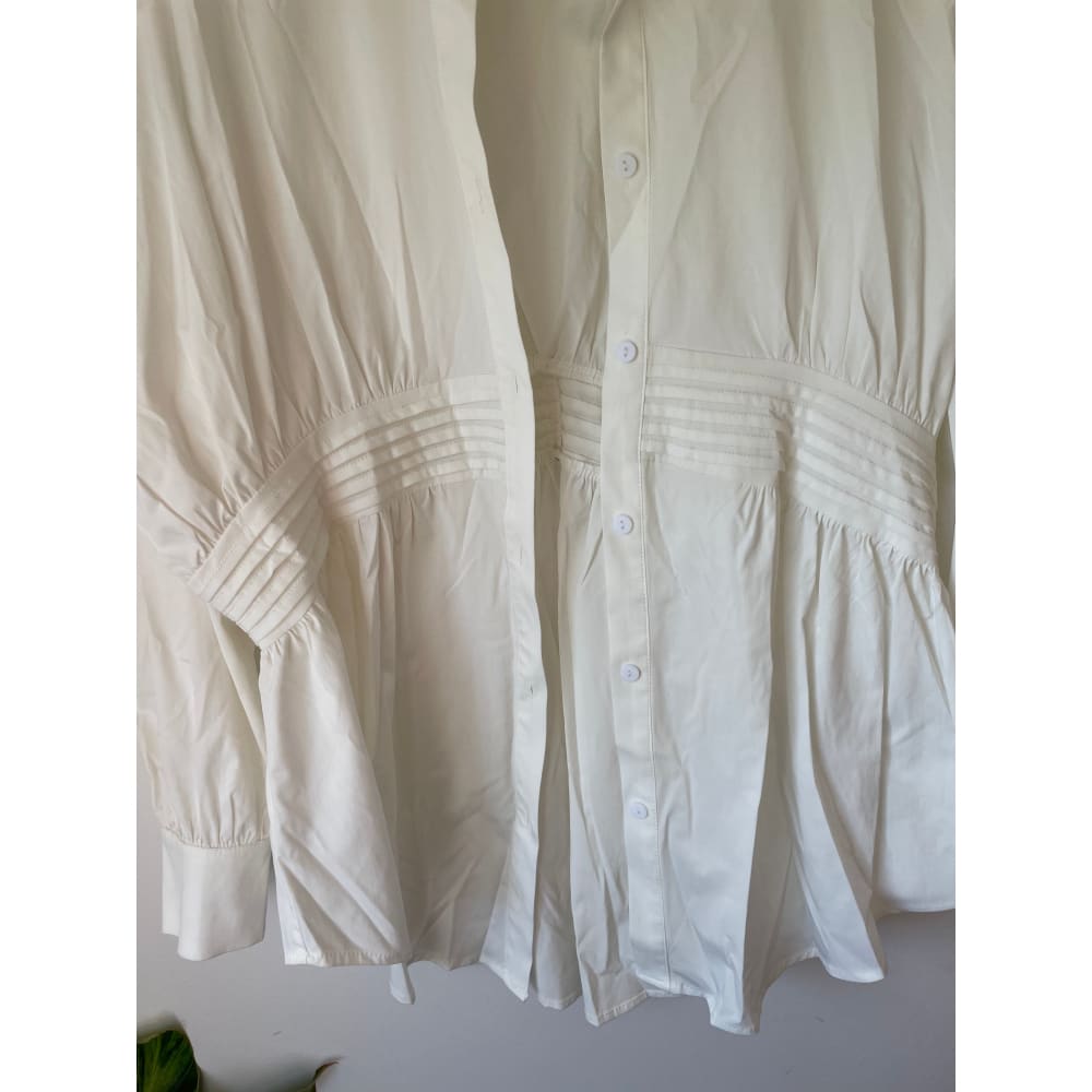 Et alia size xs oversize shirt - shirts blouse - clothing & fashion - designer clearance - top women’s apparel