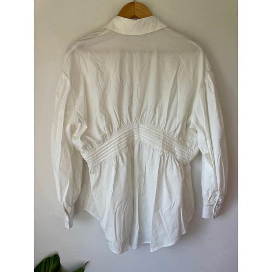 Et alia size xs oversize shirt - shirts blouse - clothing & fashion - designer clearance - top women’s apparel