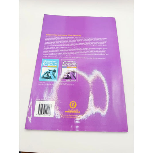 Discovering aotearoa new zealand - years 4-6: bk 2 by julia burton - print books printed media
