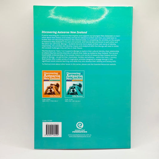Discovering aotearoa new zealand years 1-3 book 2 by julia burton - print books what’s new printed media