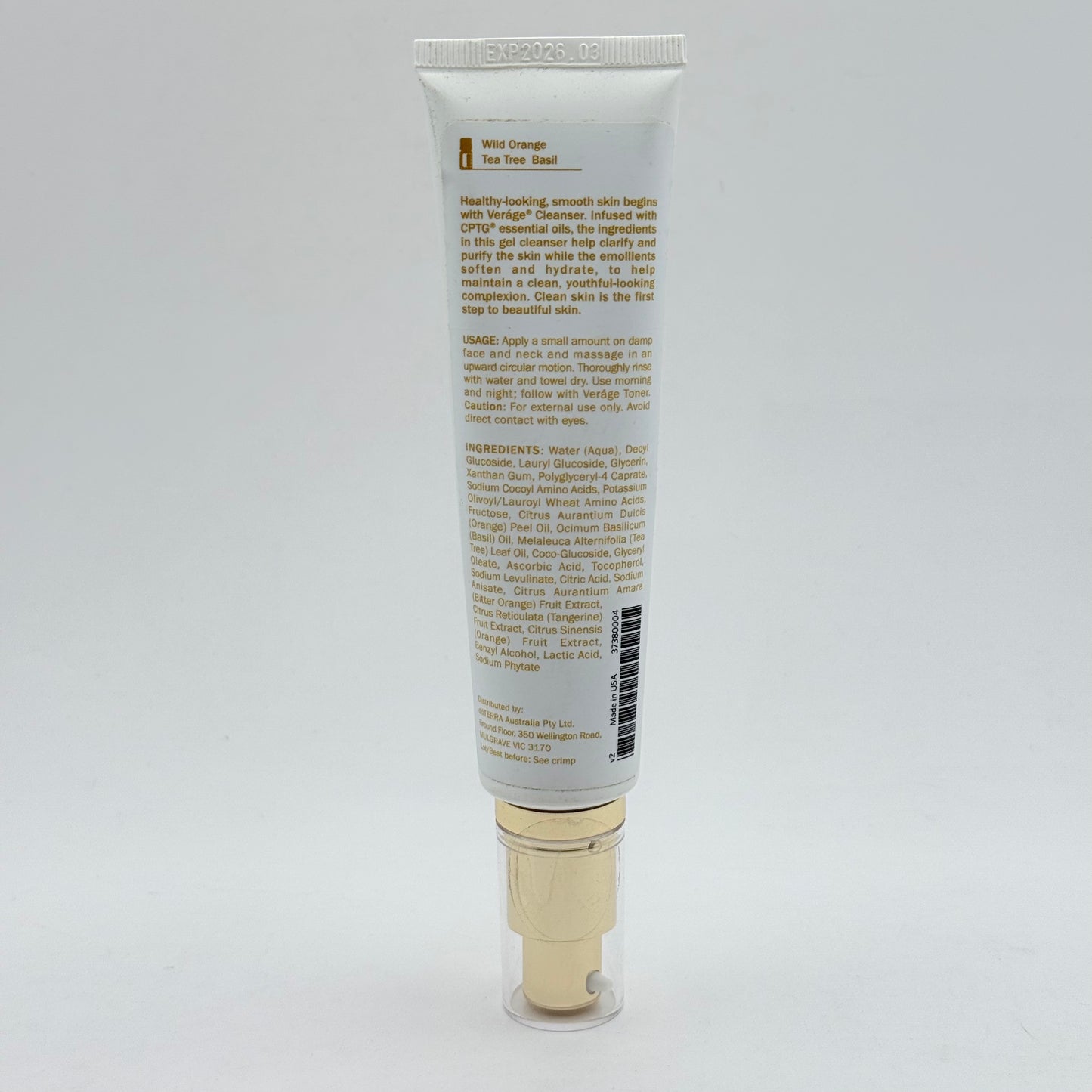 doTERRA Verage Essential Oil Infused Cleanser - 60 mL