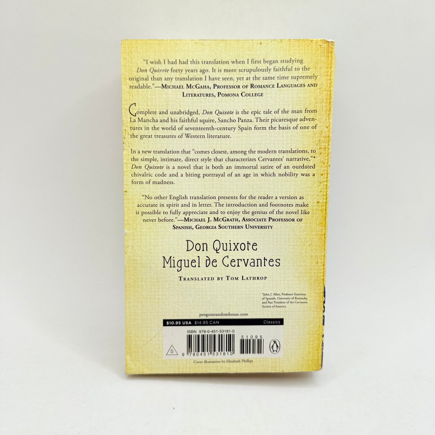Don quixote by miguel de cervantes - print books