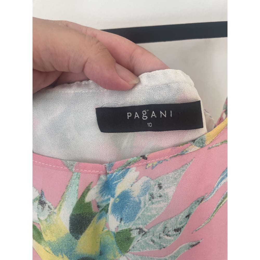 Pagani size 10 mini dress / tunic - dresses clothing & fashion - condition: used - dresses - sleevless women’s apparel