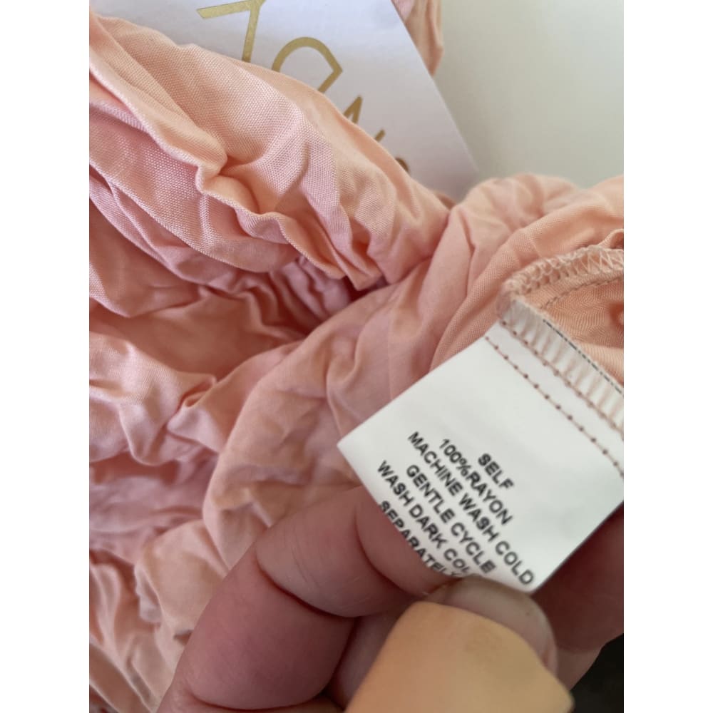 Bnwt sndys size s crinkle rayon playsuit - dresses clothing & fashion - full body - playsuit women’s apparel