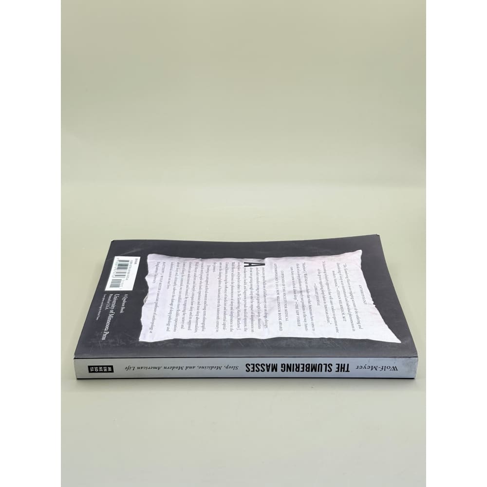 The slumbering masses: sleep medicine and modern american life by matthew j. Wolf-meyer - e-books condition: used