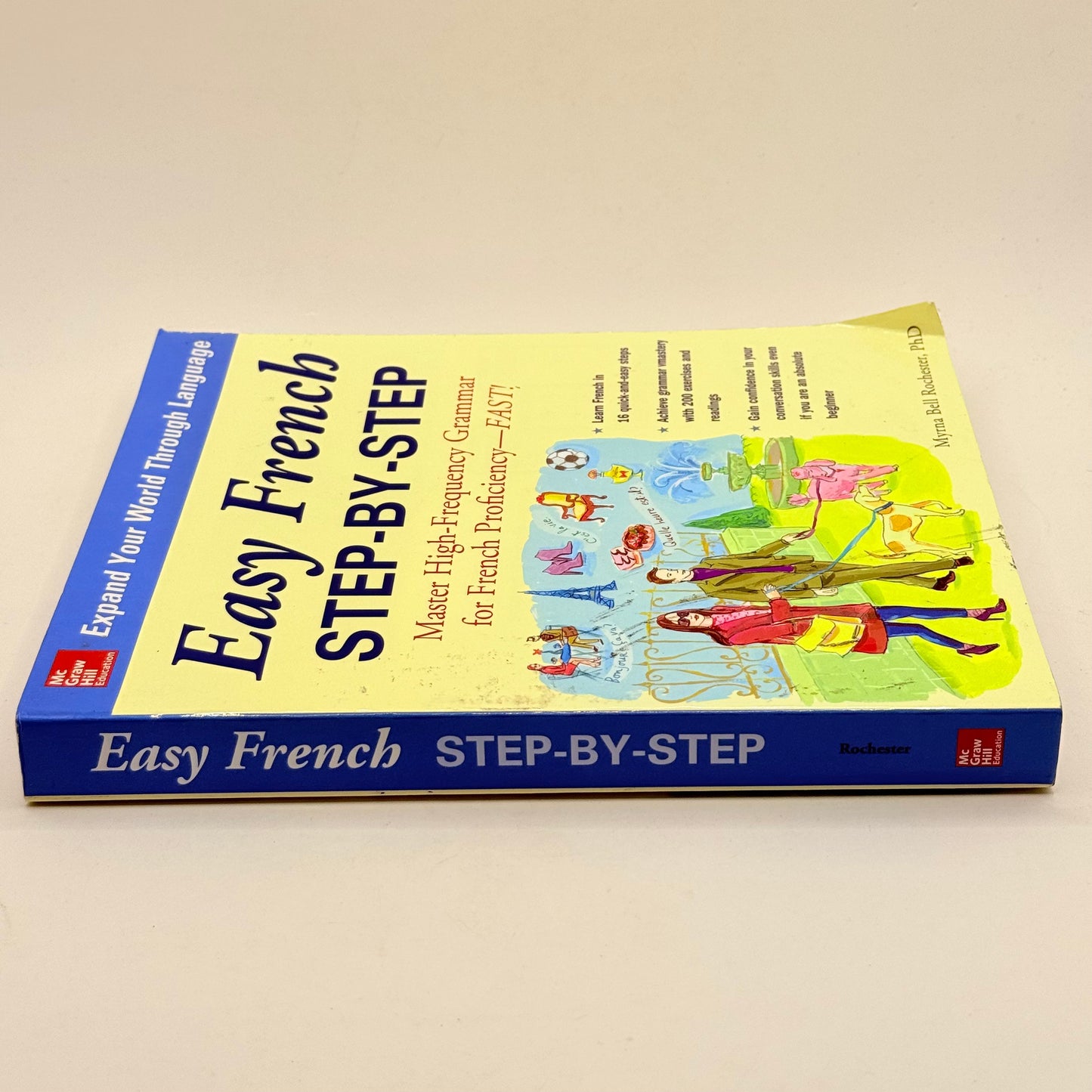 Easy french step-by-step by myrna bell rochester - print books condition: used
