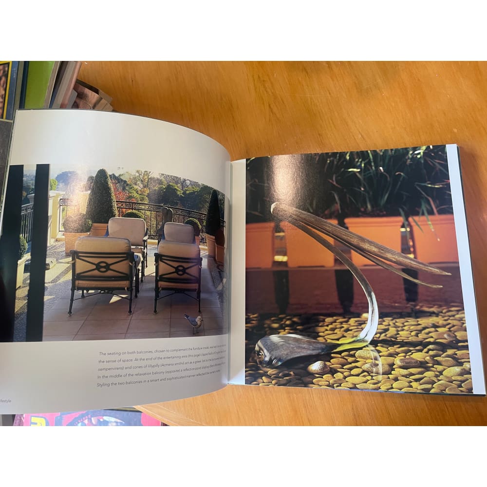 Outside: the garden designs by rick eckersley & lisa stafford - gardening accessories condition: used printed media