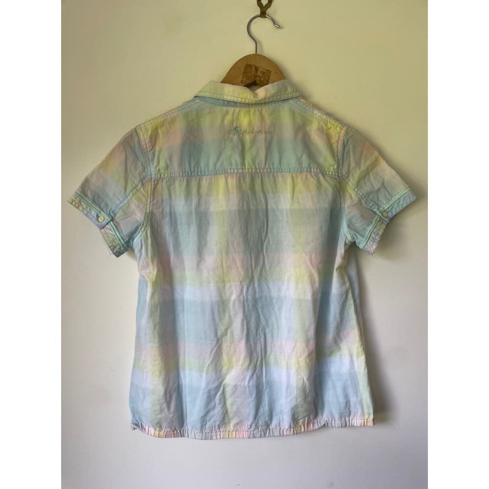 Edc size s (8) cotton sirt - shirts condition: used - top women’s apparel