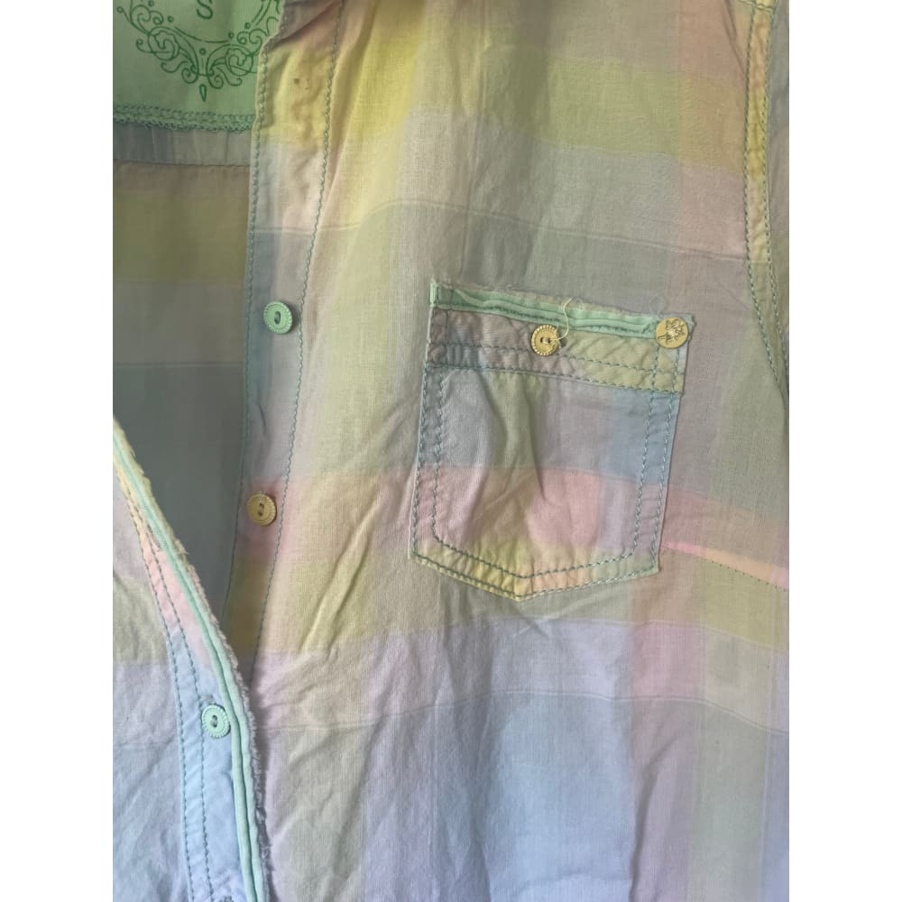 Edc size s (8) cotton sirt - shirts condition: used - top women’s apparel