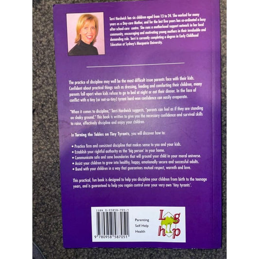 Turning the tables on tiny tyrants - print books book - condition: used - parenting - self-help printed media