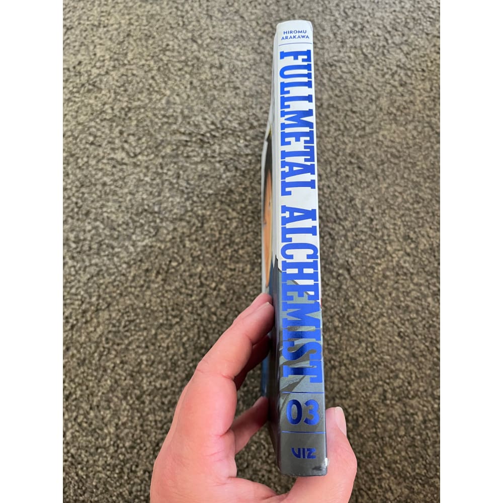 Fullmetal alchemist: fullmetal edition vol. 3 by hiromu arakawa - books condition: used printed media