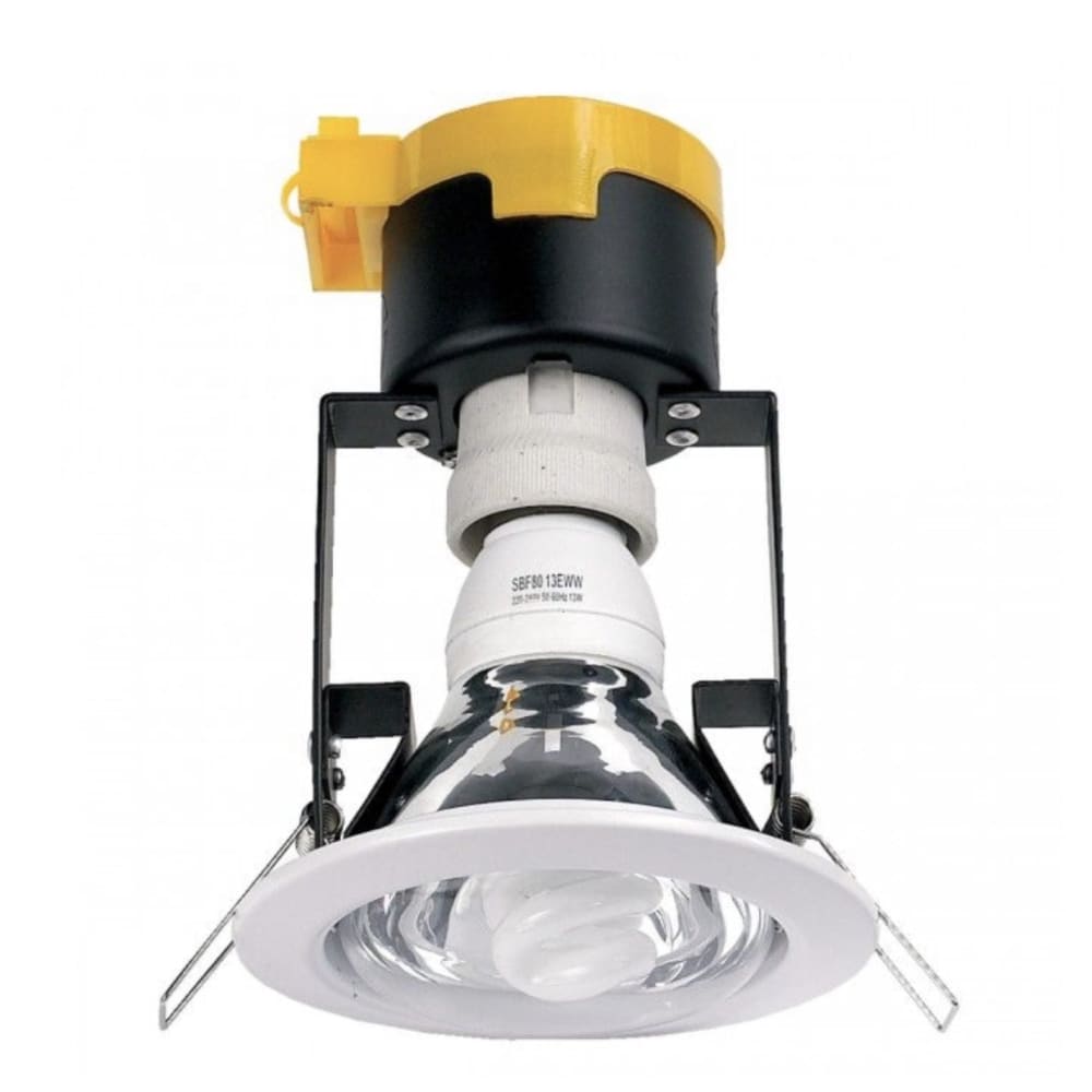 Superlux dedicated r80 energy saver downlight fitting sdf101-wh - ceiling light fixtures home & living - home decor &