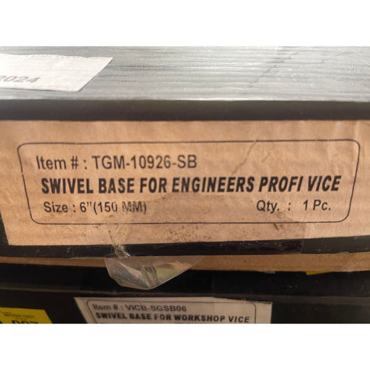 6’’ black steel swivel base for engineers profi vice - drill stands & guides home & living - tool - tools home&living