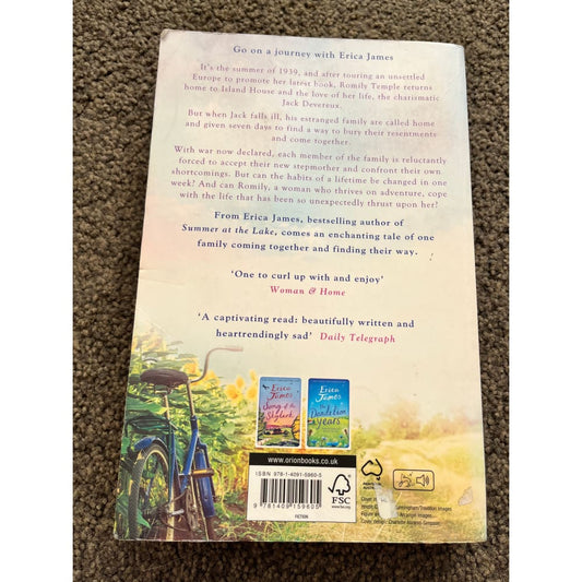 Coming home to island house by erica james - books printed media