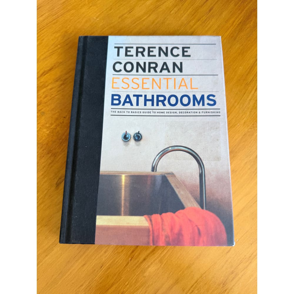 Essential bathrooms by terence conran - books condition: used printed media