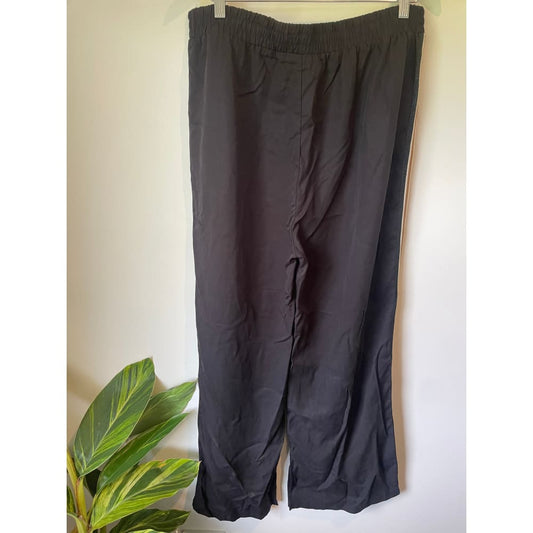 Et alia size xl taylor pant – black/latte stripe - trousers clothing & fashion - designer clearance - pants women’s