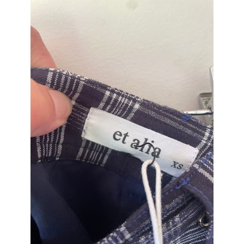 Et alia xs cotton shorts - shorts bottom - clothing & fashion - designer clearance - shorts women’s apparel