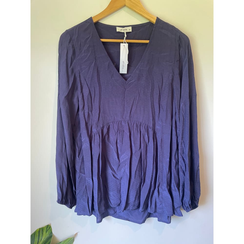 Et alia size xs top - clothing tops blouse - clothing & fashion - designer clearance - top women’s apparel