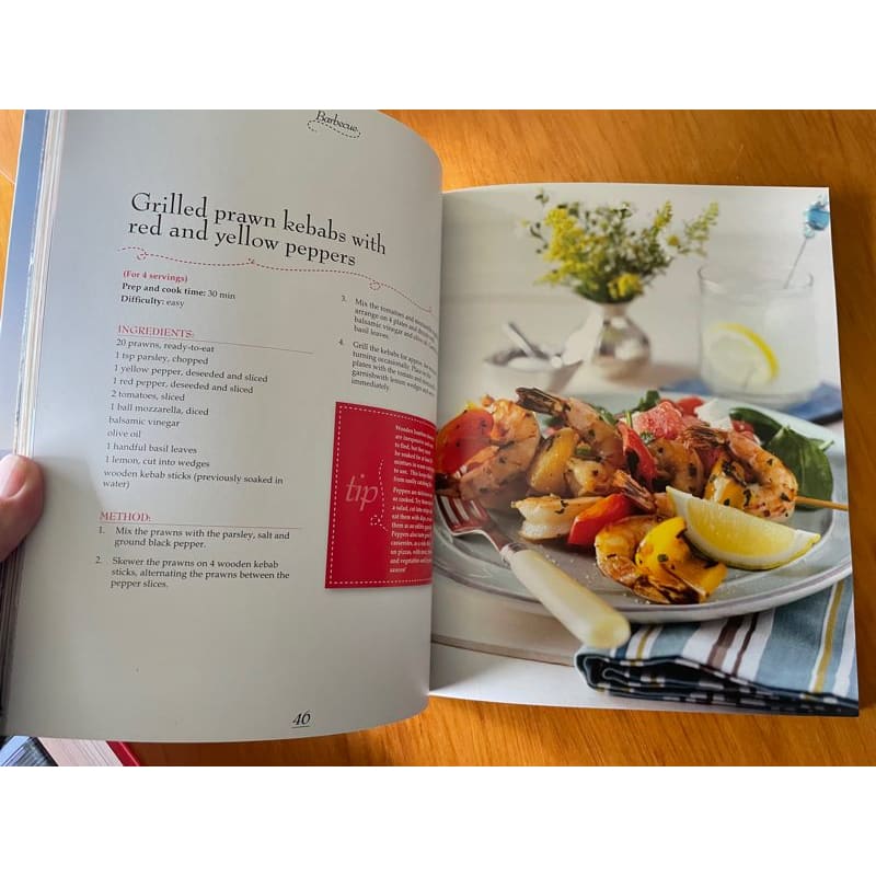 New world real celebration of summer cookbook - print books book - condition: used - cookbook printed media
