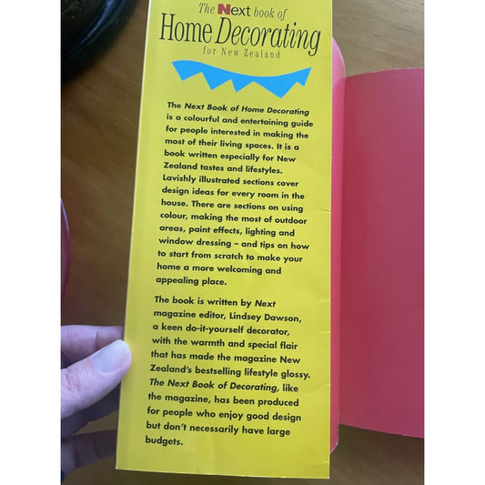 The next book of home decorating - lindsey dawson - print books book - condition: used - design printed media