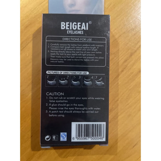 Beigeai eyelashes 003 - false eyelashes eye - lashes women’s beauty product
