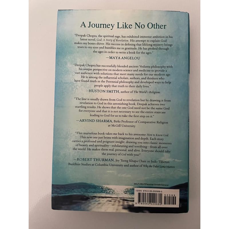 God - deepak chopra - first edition 2012 - print books book - condition: used - crime - fiction printed media