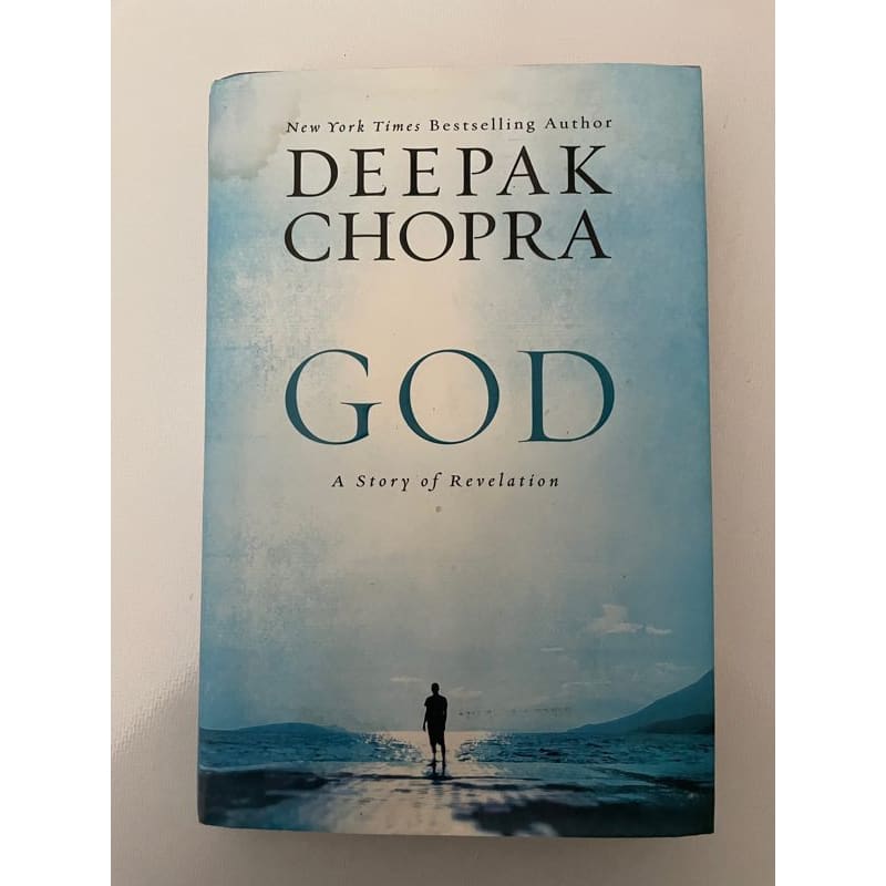 God - deepak chopra - first edition 2012 - print books book - condition: used - crime - fiction printed media
