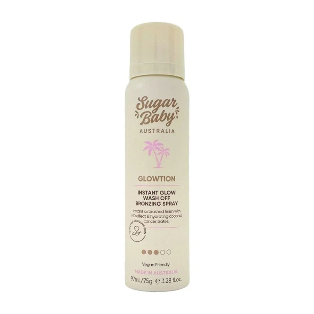 Sugar baby glowtion instant glow wash off bronzing spray 97ml - self tanner health and wellness