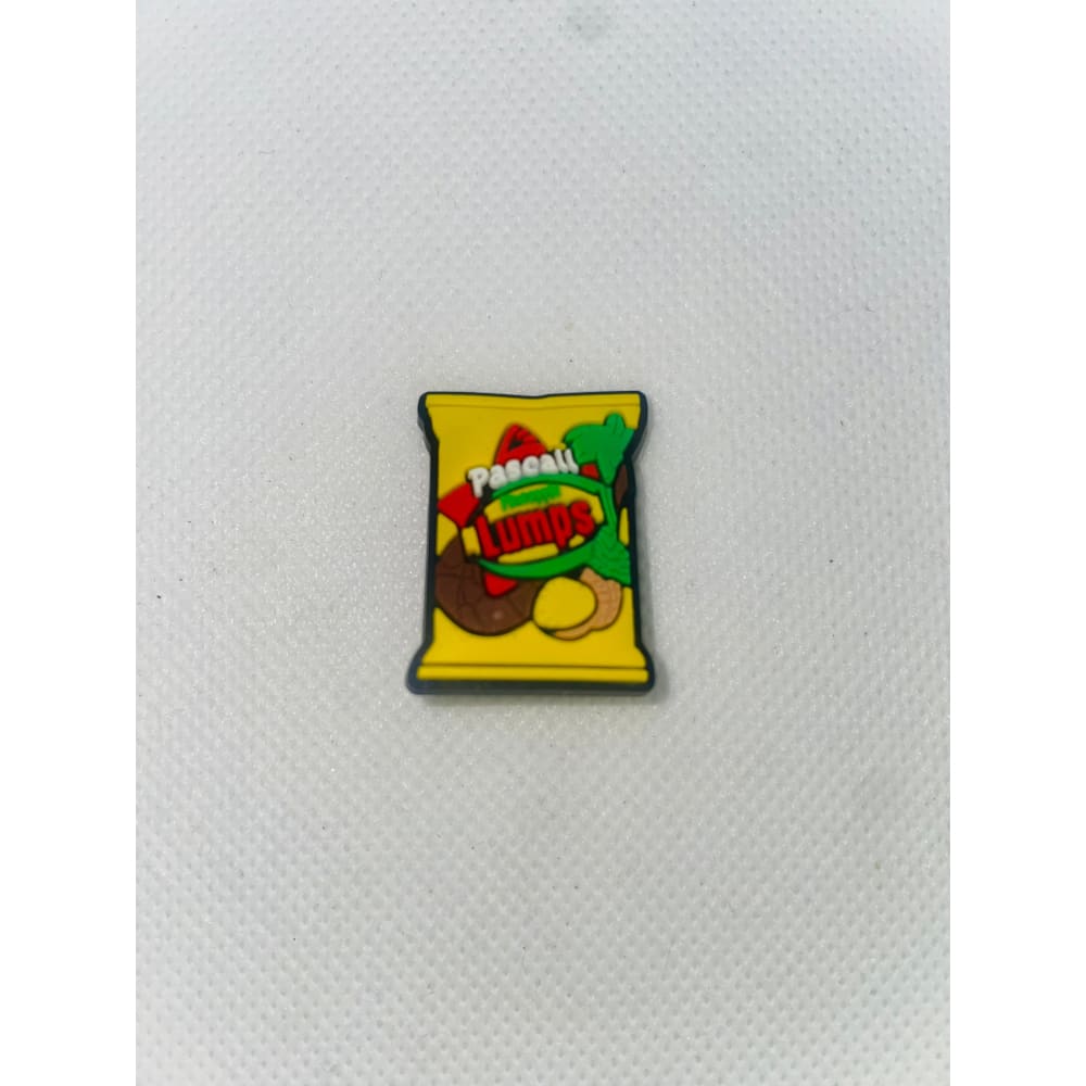 1x shoe charm – brand new – fun food-inspired styles - pascall pineapple lumps - shoe accessories clogs - shoe