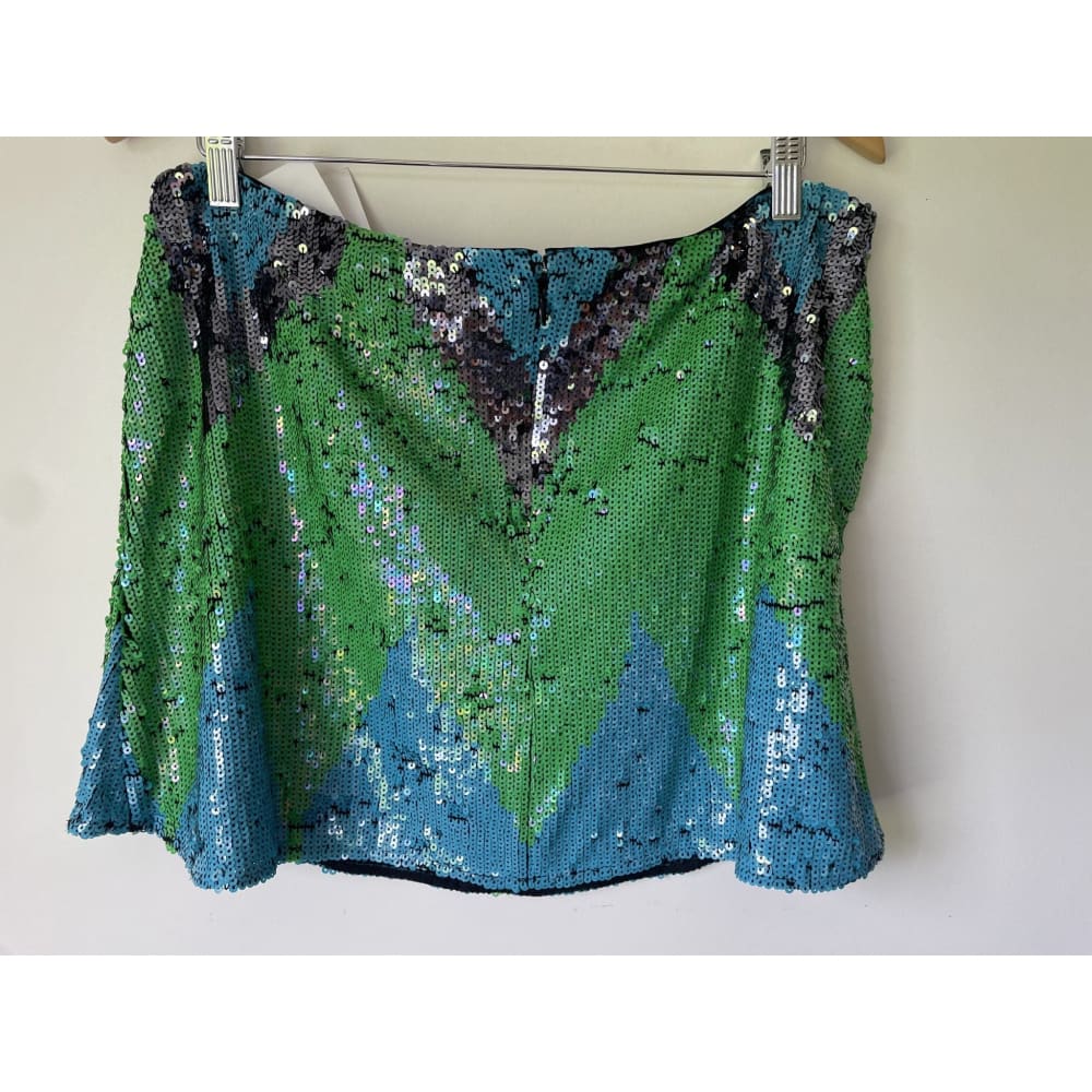 Bnwt french connection size 18 emin sequinned skirt - skirts bottom - clothing & fashion - skirt - skirts women’s
