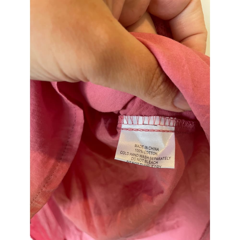 Brand new fria silver wishes 100% cotton top – size 10 (cut label) - shirts blouse - bnew label cut branded clothing